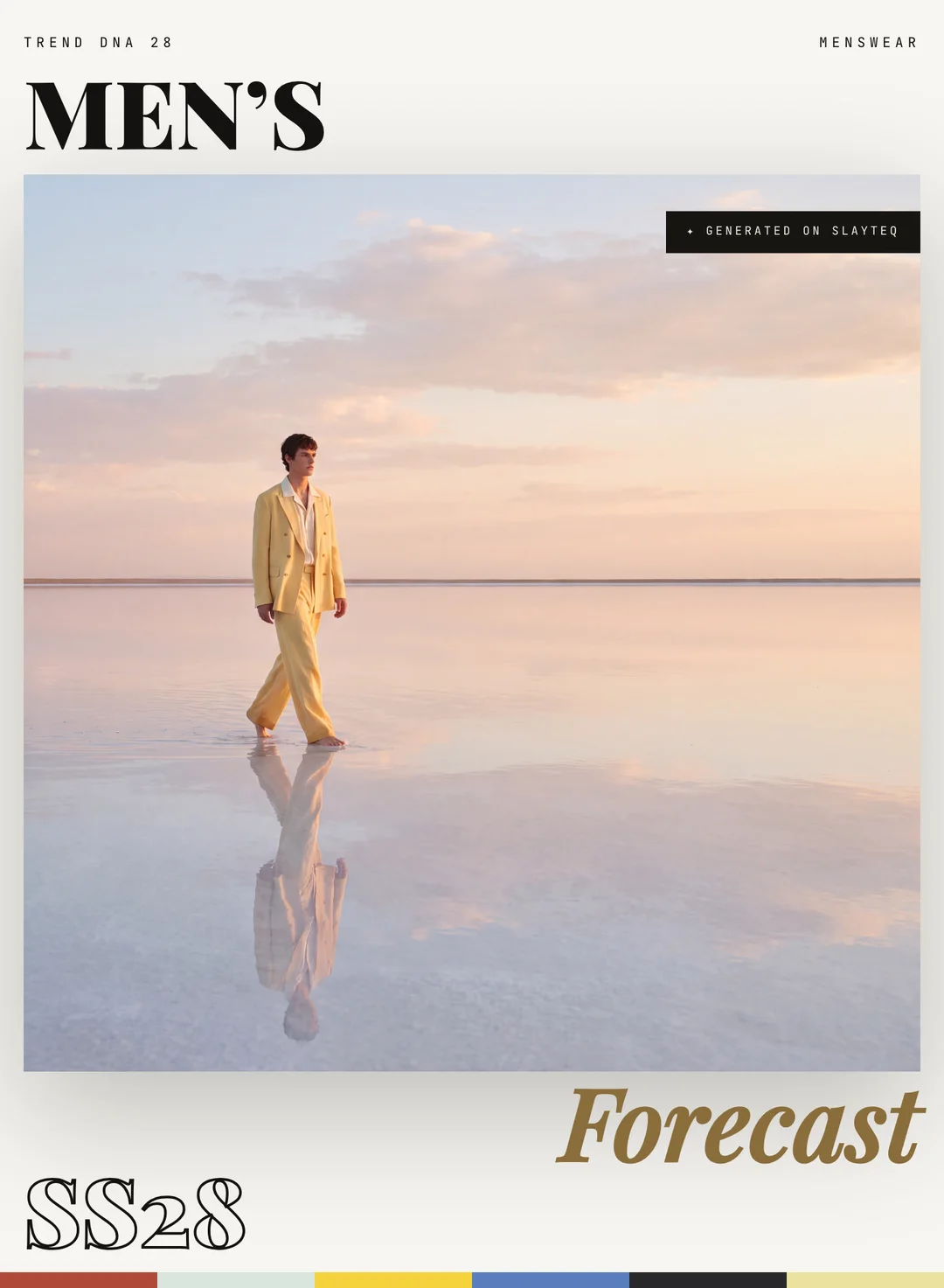 Trend DNA — Men's Forecast SS28 cover